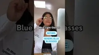 Not your average blue light glasses 👓 #eyeglasses #bluelight #glasses #eyewear #eyedoctor #eyes