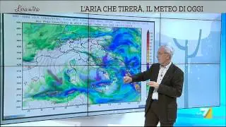 Le previsioni per il weekend