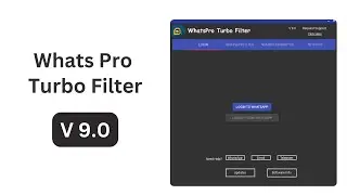 Ultra super Fast WhatsApp Turbo Filter | Contacts Checker | Exist Or Not Exist | Generates Leads |