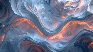 Abstract Background: Dynamic Geometric Art Screensaver