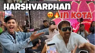 HARSHVARDHAN in KOTA 😍🔥 | Kota Crowd Goes Crazy | Harshvardhan Rane 