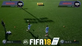 EA FIFA Real-Life Skill Games | Daniel Salloi vs Gianluca Busio