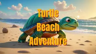 Cartoon kids story Turtle Beach Adventure #animation #cartoon  #story #kidsvideo #disney