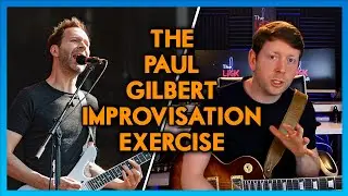 How to Improve Your Lead Guitar Playing - The Paul Gilbert Exercise