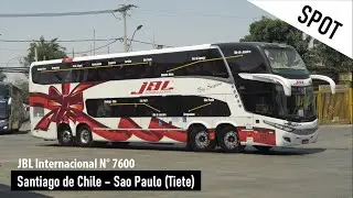 JBL International 7600 маршрут Чили - Бразилия | Marcopolo Paradiso 1800 DD Новый G7 - Volvo 8x2