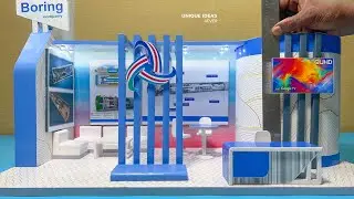 DIY Stall Branding Idea | Exhibition Stall Design | Unique Stall Design 🎨✨