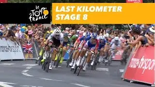 Last kilometer - Stage 8 - Tour de France 2018