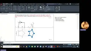 Example 2 Projection of a Pentagonal Plane &ndash; Step-by-Step Problem Discussion