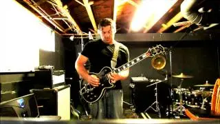 Brian Tarter playing along to a guitar center track for a contest