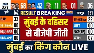 Breaking News: Mumbai के दहिसर से बीजेपी जीती | BMC Election Results