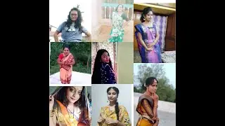 Unity in diversity/representing different traditional looks of our country/Quarantine experiment.