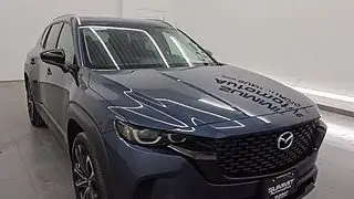 2024 Mazda CX-50 2.5 S Premium Plus Package Ingot Blue Metallic Used. walk around for sale in Fond D
