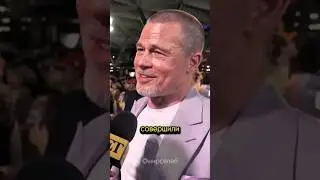 Brad Pitt has found peace.
