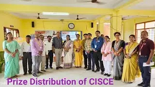 Prize Distribution of Zone D of Council of India School Certificate Examination at Apex Academy