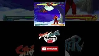 [Arcade] Street Fighter Alpha 2 shum11 VS andre santana #retro #capcom