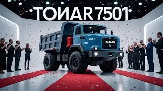 Tonar 7501 &mdash; The Russian Mining Beast You Must See! 🚛💪 | AutoRus TV