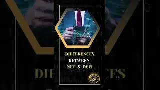 Difference Between NFT and DeFi #shorts