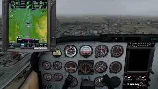 台北松山機場 RNAV 28 GPS LNAV+V 進場