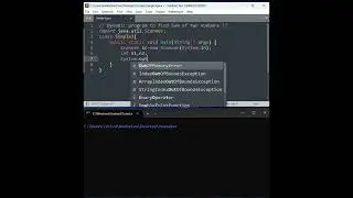 Java program to find Sum of numbers using Scanner class || user input values program to find SUM ||