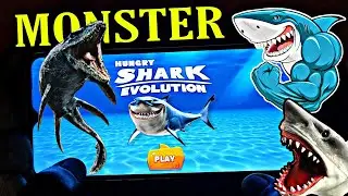 HUNGRY SHARK EVOLUTION GAMEPLAY !! I SHARK ANDROID GAME I SV MOBI GAMING #androidgames #shark