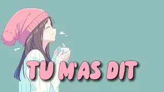 Nightcore - Tu M'as Dit (Lyrics)