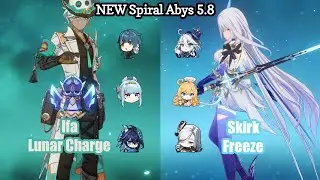 C2 Ifa & C0 Skirk | NEW Spiral abyss 5.8 | Genshin Impact