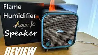 REVIEW: Allway Aqua10 Bluetooth Speaker Flame Humidifier Aroma Essential Oil Diffuser - App Control?