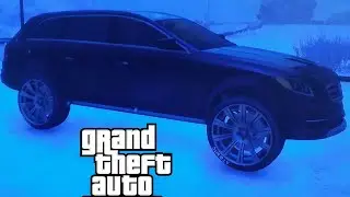GTA V NEW BENEFACTOR STREITER IS DOPE PLUS SNOW!!!