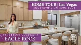 2026 $1.75M Luxury Guard Gated Home Tour in Eagle Rock Las Vegas | 504 Pinnacle Heights | Summerlin