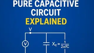 Pure Capacitive Circuit Explained | Derivation of Capacitive Reactance (Physics & Engineering)