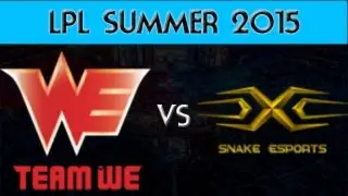 WE vs SS - LPL SUMMER 2015 - W1D2 | Bo2