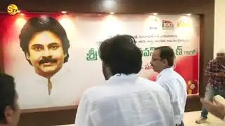 Deputy CM Pawan Kalyan Inspected His Camp Office In Vijayawada | Janasena | Saadhana Tv Telugu
