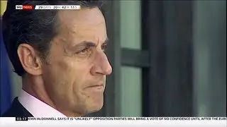 Nicolas Sarkozy to face court over campaign finance (France) - Sky News - 2nd October 2019
