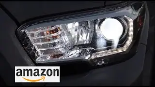 Tacoma Amazon Beamtech H11 LED Headlight Upgrade