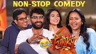 Anudeep KV, Kayadu Lohar & Vishwak Sen Non-Stop Comedy With Anchor Suma | #FUNKY Movie Team