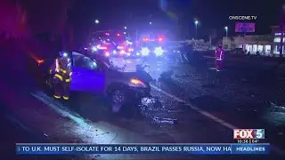 2 Hospitalized After Overnight Crash In Vista
