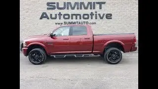 2017 RAM 2500 LARAMIE SPORT 6.4L HEMI WALK AROUND REVIEW FOND DU LAC 10360 SOLD! www.SUMMITAUTO.com