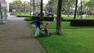 Danu zonder zijwieltjes (eerste keer)
