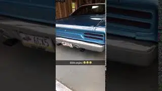 REAL 426 HEMI all original road runner idle/rev