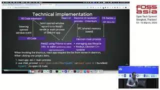 SwitchV: Streamlining Developer Workflow with Open Source VS Code Launcher - Grimmer Kang | FOSSASIA