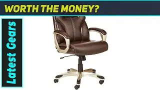 Офисное кресло Amazon Basics Executive High Back Office Chair &ndash; лучшее удобное кресло для работы