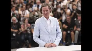 'Wes Anderson' attends exhibit launch in Paris