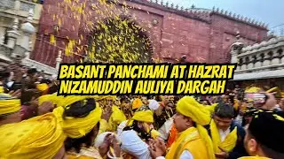 SPECIAL vlog Basant Panchami at Hazrat Nizamuddin Auliya Dargah 
