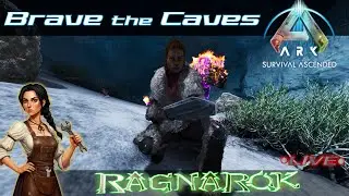 🔴 Braving the Caves in Search of Epic LOOT! l LIVE Ark Ascended l Ep. 9 🔴