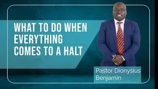 WHAT TO DO WHEN EVERYTHING WHEN EVERYTHING COMES TO A HALT