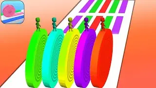 Layers Roll Gameplay Video Games Android iOS Gaming  1000 Levels | TOP Games Video