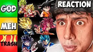 Reacting & Rating YOUR 7th Anniversary Tier Lists! (Dragon Ball Legends)