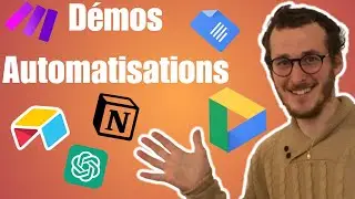 5 d&eacute;monstrations d'automatisation NoCode et Intelligence artificielle