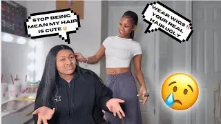 TELLING MY GF I HATE HER NEW HAIRCUT * SHE CRIED 😭