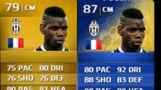 FIFA 14 TOTS Pogba Player Review & In Game Attributes